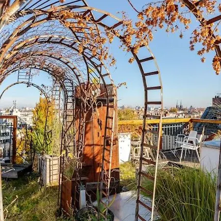 شقة Steampunk Penthouse With Roof Terrace برلين