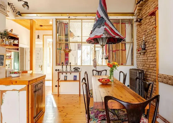 Apartamento Steampunk Penthouse With Roof Terrace *