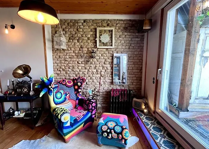 Steampunk Penthouse With Roof Terrace شقة برلين