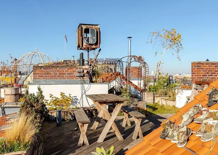 Steampunk Penthouse With Roof Terrace شقة *