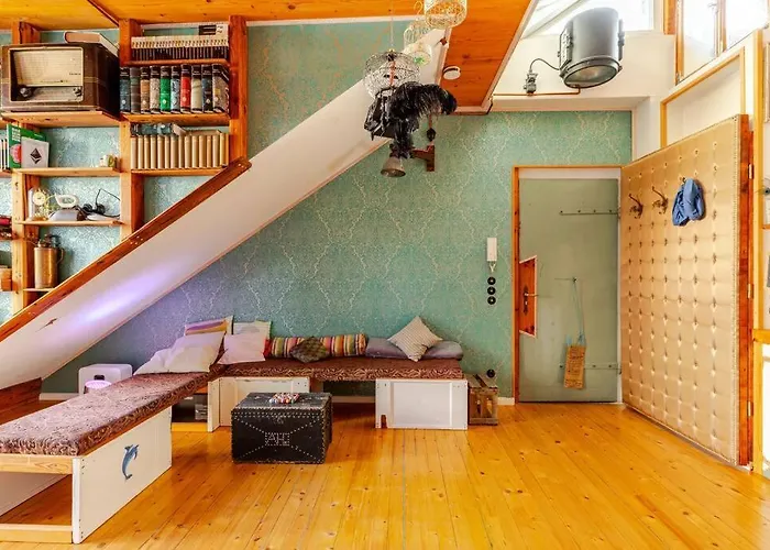 Steampunk Penthouse With Roof Terrace شقة *