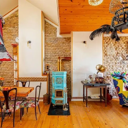 Steampunk Penthouse With Roof Terrace Apartment Berlin