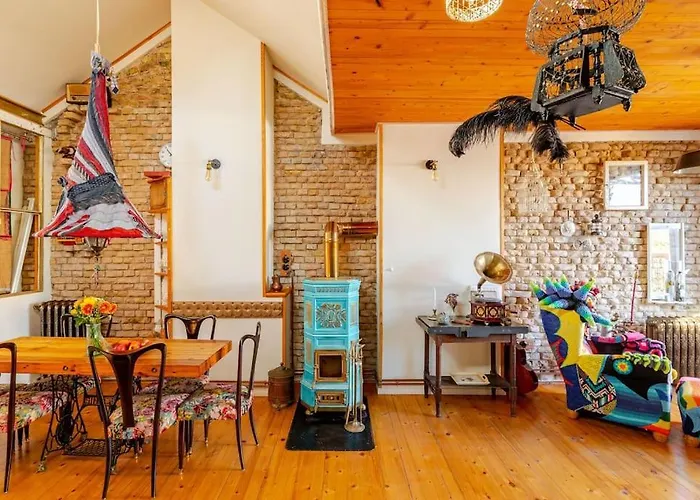 Steampunk Penthouse With Roof Terrace Apartman Berlin