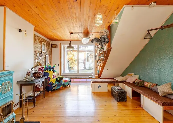 Apartman Steampunk Penthouse With Roof Terrace Berlin